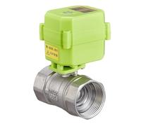 3/8" 1/2" 1" 1-1/4" Stainless Steel Motorized Ball Valve AC220v DC9v-24v Signal Feedback Motor Control With Visualization Window(1/2",DC9V-24V_XY-03K)