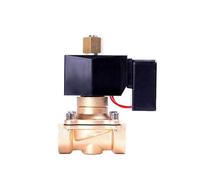 3/8" 1/2" 1" 2" Energy Saving Normally Open Solenoid Valve Brass Switch Valve Water Valve 220V 12V 24 Hours Energize Not Fever(1-1/4",12VDC)