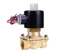 3/8'' 1/2'' 3/4'' 1'' 1-1/4'' 2'' Normally Open Brass Solenoid Valve 24V 12V 220V 110V Water/Gas Solenoid Valves(110VAC,3/4"_BSP)