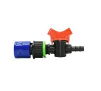 3/8 "10mm 1/2" 20mm 25mm Tuyau Robinet De Jardin Avec 5/8 "Connecteur Rapide 8/11 16mm Tuyau D'irrigation Vanne D'eau Grue 1 Pcs(25MM hose)