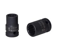 3/8" 12 point impact socket, short, 24mm