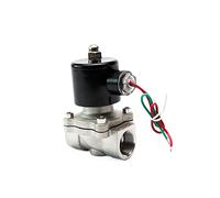 3/8 "3/4" Normalement fermé solénoïde en acier inoxydable 1 2VDC 24VDC 24VAC Vanne d'électricité,Contrôleur efficace(3/4",G_24VAC)