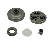 3/8 7T Dent de Dents Tambour de Tambour kit d'engrenage Verbal Compatible avec 355 357 357xp 359 La pièce de Remplacement de la tronçonneuse EPA Convient à diverses tronçonnements de Jardin