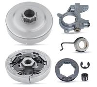 3/8 ""-7T Embrayage Drum Sigleau Kit de pompe à huile de jilm pour STIHL 044 046 MS341 MS361 MS362 MS362C MS380 MS381 MS440 MS441