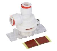 3/8"(9,5 mm) Dn10 garde de fuite de vanne d'arrêt d'eau automatique, vitesse de réaction rapide anti-corrosion haute sensibilité pour système d'osmose inverse Ro