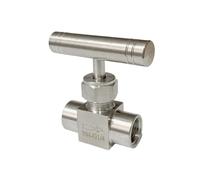 3/8" BSPP Female Thread 304 Stainless Steel Straight Needle Valve Regulating Flow Control Valve
