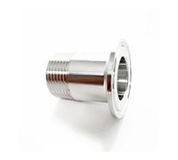 3/8" BSPT Male x 0.75" Tri Clamp SUS 304 Stainless Steel Coupler Fitting Homebrew Beer