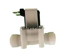 3/8 ; Électrovanne électrique magnétique à connecteur rapide, contrôleur de commutateur débit d'entrée d'eau, DC 12V 24V 36V 48V 110V 220V, 1 pièces(110 Volt)