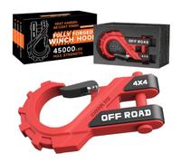 3/8 Inch Chain Hook, 20 Ton Sturdy, Versatile Clevis Grab Hook | High Strength for Most Vehicles Winch Recovery Towing All Terrain SxS ATV Truck SUV 4WD Boat Trailer Farm Outdoor, Utility