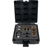 3/8" Juego de terrajas para tuercas y tornillos de ruedas, 11 pzs