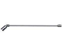 3/8" Llave de vaso articulado para bujías larga, 14mm
