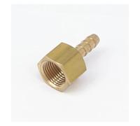 3/8" NPT Female x 1/4" Hose Barb Tail Brass Fuel Fitting Connector Adapter