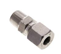 3/8'' NPT mâle x 10S Anneau de coupe droit en acier inoxydable 630 Bar DIN 2353