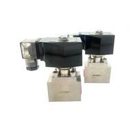 3/8" SPG Series Pilot Type High Pressure Solenoid Valve DN10 2/2-Way 304 Stainless Steel 100/200 Bar AC/DC 12V/24V/220V(NORMALLY CLOSED_12VDC_200)