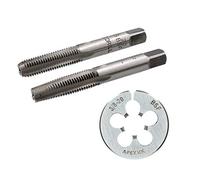3/8 "x 20 BSF Set de tarauds et filieres Taper Plug & Die en acier au carbone