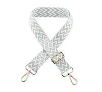 3.8cm/1.5" po de Large Sangle de Sac à bandoulière pour Sacs à Main à bandoulière Sangles de Bagages Remplacement des Sangles de Sac à Main brodées Fermoir en Or A3