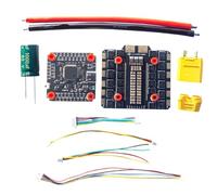 3 8S Lipo F405 V3 FC ESC Stack 100A Contrôleur de Vitesse électronique 4 en 1 SPL06 Baromètre Contrôle de vol avec Module Bec Compatible avec Le Drone FPV(F405V3 FC w 100A ESC)