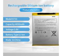 3.8v 18.43wh 4850mah St33 1icp3/100/118 58-000313 Replacement Battery For Tenth Generation Tablet
