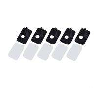3.8x2cm Plastic Arrow Rest 5pcs Lightweight Design(Left hand) | 5pcs pour value pack, right hand specific, stable nocking, lightweight plastic, black finish