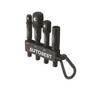 3 Adaptateurs De Clé À Choc Autobest Avec Porte Embout Pour Visseuse