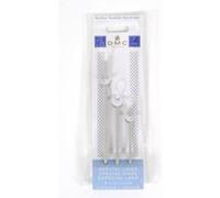 DMC Garn – Aiguilles pour laine en plastique – Chas amovible perlon – 3 pièces