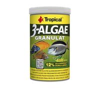 3-Algae GRANULAT 1000ml / 440g - Nourriture aux algues pour Poissons d'eau Douce et d'eau de mer