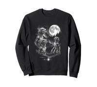 3 Alien Hurlant à la Lune Vintage Funny 80-90s Sci FI Graphic Sweatshirt