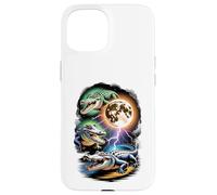 3 Alligators mystiques la Nuit Coque pour iPhone 15
