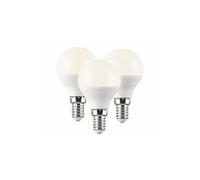 Luminea : 3 ampoules LED P45 E14 - 5 W - 400 lm - Blanc chaud