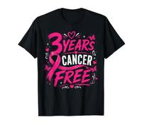 3 Ans de Sensibilisation au Cancer du Sein sans Cancer T-Shirt