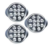 3 Assiette à escargots en inox - 12 empreintes Chevalier diffusion