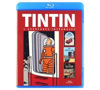 3 Aventures-Vol. 5 : Objectif a marché sur la Lune + Tintin au Pays de l'or Noir [Combo Blu-Ray + DVD]