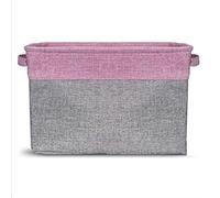 3 bacs de Rangement Pliables Pack | Cube de Rangement de Tissu Robuste Pliable avec des poignées pour l'organisation du Placard de Jouets de crèche adapté au Stockage (Couleur: 0035, Taille: