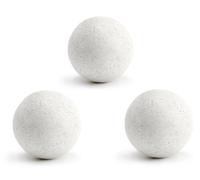 3 Balles Baby Foot Liège Blanches