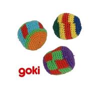 Gollnest & Kiesel Balle textile à grains – Jouet éducatif pour enfants – Multicolore – TU