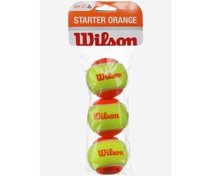 3 Balles Wilson Starter Orange/Stage 2