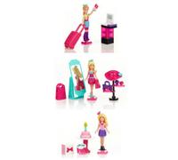 3 Barbies Build'n Style Mega Bloks