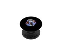 3 Basset Hounds Howl At Moon - Basset Hound Lover Dog Dad PopSockets PopGrip Adhésif