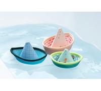 Jouet pour le bain Lilliputiens Trois bateaux Jungle Multicolore G