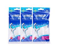 3 bâtonnets de fil dentaire DenTek Fresh & White.