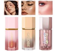 3 bâtons de maquillage pour contour liquide, surligneur et blush - Rare Beauty Blush - Blush - Bronzer - Blush - Enlumineur liquide