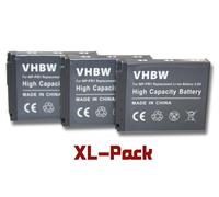 3 batteries 700mAh (3.6V) pour caméscope Sony DSC-F88, DSC-G1, DSC-P100, LJ, DSC-P100, R, DSC-P100, S, DSC-P120, DSC-P150 remplace Sony NP-FR1.