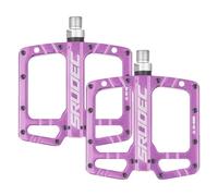 3 Bearing Pedals - Professional Mountain Road Bike Flat Pedal, Anti-Slip Aluminium Design, Wide Lightweight | Sealed Bicycle Pedal for Cycling Sports Outdoor Riders