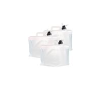 3 bidons pliables cubiques avec robinet intégré - 10 L [Semptec]