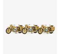 3 BMW R12 Reich Allemand 1939-45 Kit-HO 1/87-PREISER 16572
