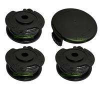 3 bobines de fil + capuchon de bobine de fil compatibles avec débroussailleuse Bosch 3600HA5100 HA5170 F016800569 F016F04557