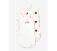 Petit Bateau Lot de 3 Bodies à Bretelles Bébé 6 Mois