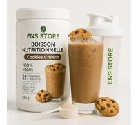 3 boites Boisson Nutritionnelle Vegan ENF STORE - Saveurs variées - Repas Équilibré Riche en Protéines, Vitamines et Minéraux - Énergie & Contrôle du Poids - 550g (550g, Menth)