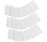 3 Boîtes Cartes Vierges en Papier Kraft pour Notes, Noël | Surface Lisse pour Écriture Manuscrite, Bords Arrondis, Format Plat, pour Rappels, Listes et Réunions