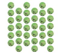 3 Boîtes Étiquette Ronde Adhésive Verte, Forte Adhérence | PVC Autocollant, pour Semis en Intérieur et Bacs de Pépinière, Étiquetage Simple